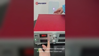 450 نانومتر 520 نانومتر 638 نانومتر ليزر RGB مقترن بالألياف