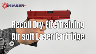 الارتداد الجاف للتدريب على الحرائق Airsoft الاهتزاز كمامة خرطوشة الليزر