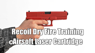 خرطوشة الليزر كمامة الاهتزاز للتدريب على الحرائق الجافة لمسدس Airsoft