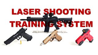 نظام التدريب على الرماية بالليزر للتدريب على الحرائق الجافة وألعاب Airsoft | خرطوشة الليزر والهدف والمحاكاة