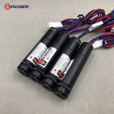 Laser Intensity Well Distributed 30um Narrow Linewidth 450nm 30mW Blue Line Laser Diode Module with Powell Lens