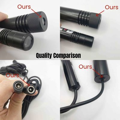 Green Laser Line Generators 520nm 532nm With Power Supply Adapter And Mounting Bracket