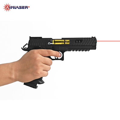 Gold Plated 9mm Laser Training Cartridge 650nm Red Laser Bullet For Dry Fire Practice